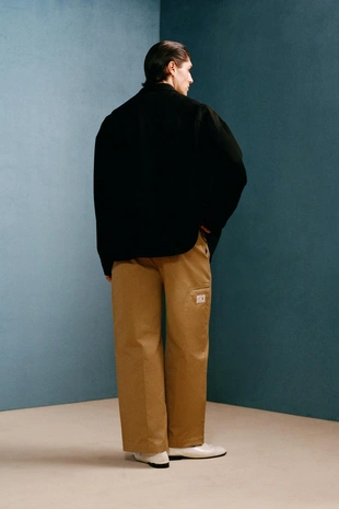 Широкие брюки-чино от willy chavarria x zara- Заказать в России