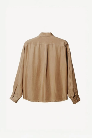 Рубашка из жидкой купро-вискозной ткани willy chavarria x zara