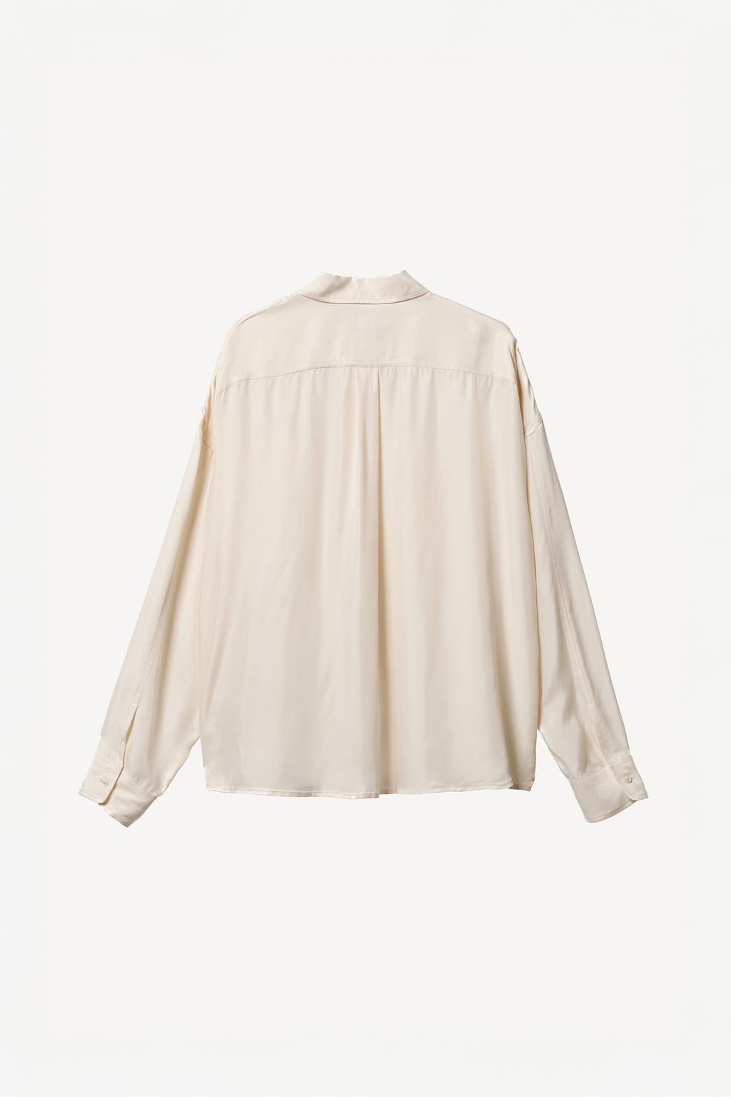 Рубашка fluid cupro - viscose willy chavarria x zara