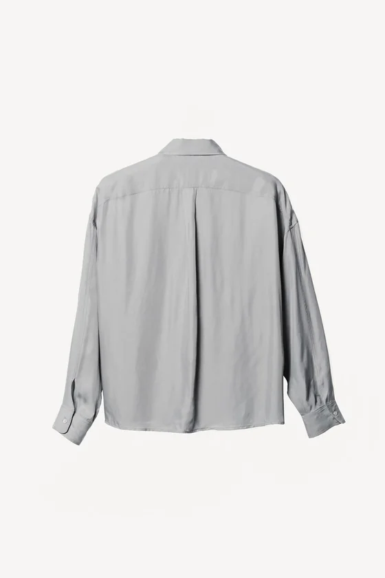 Рубашка fluid cupro - viscose от willy chavarria x zara