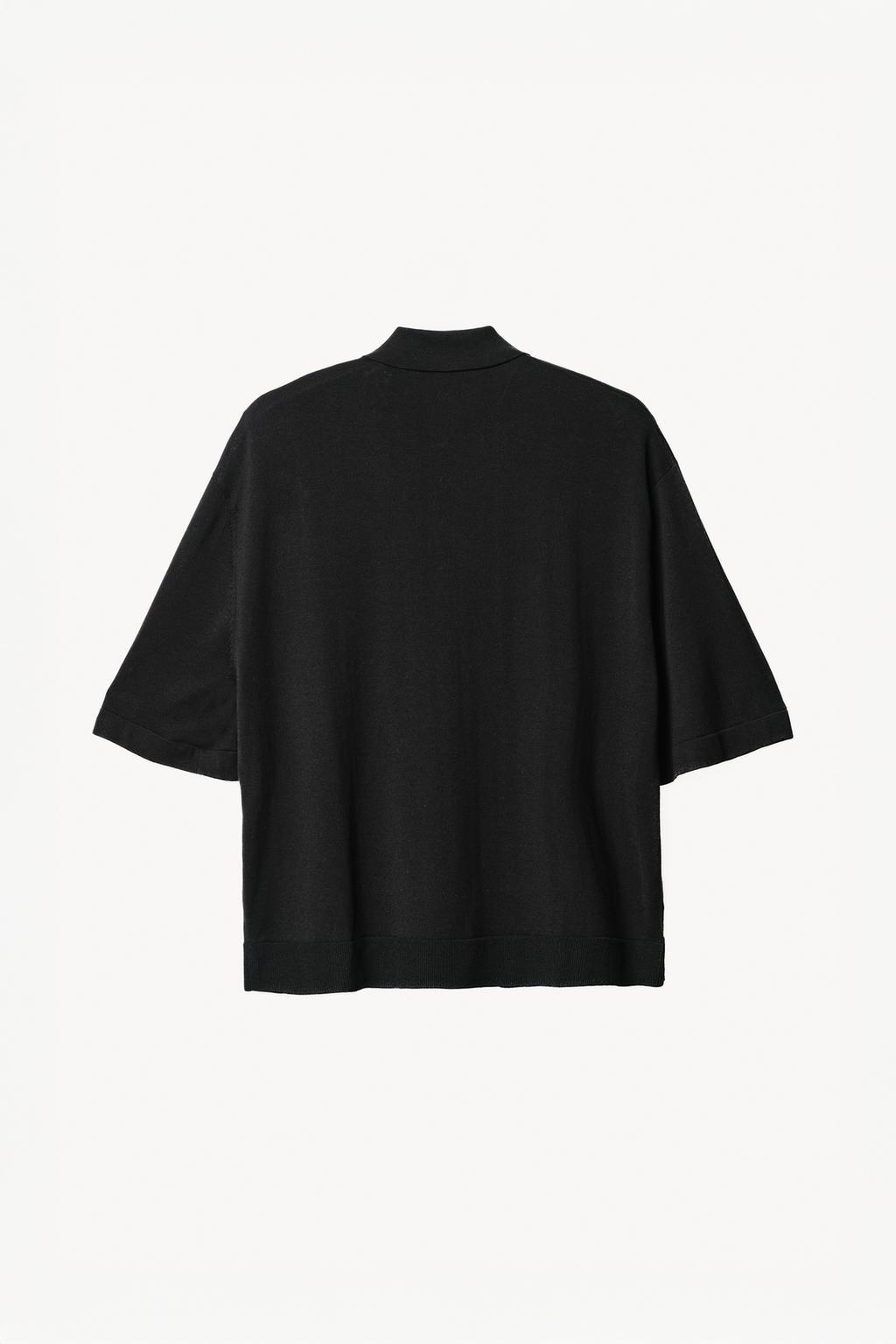 Поло из трикотажа с примесью ленселцеллюлозы willy chavarria x zara