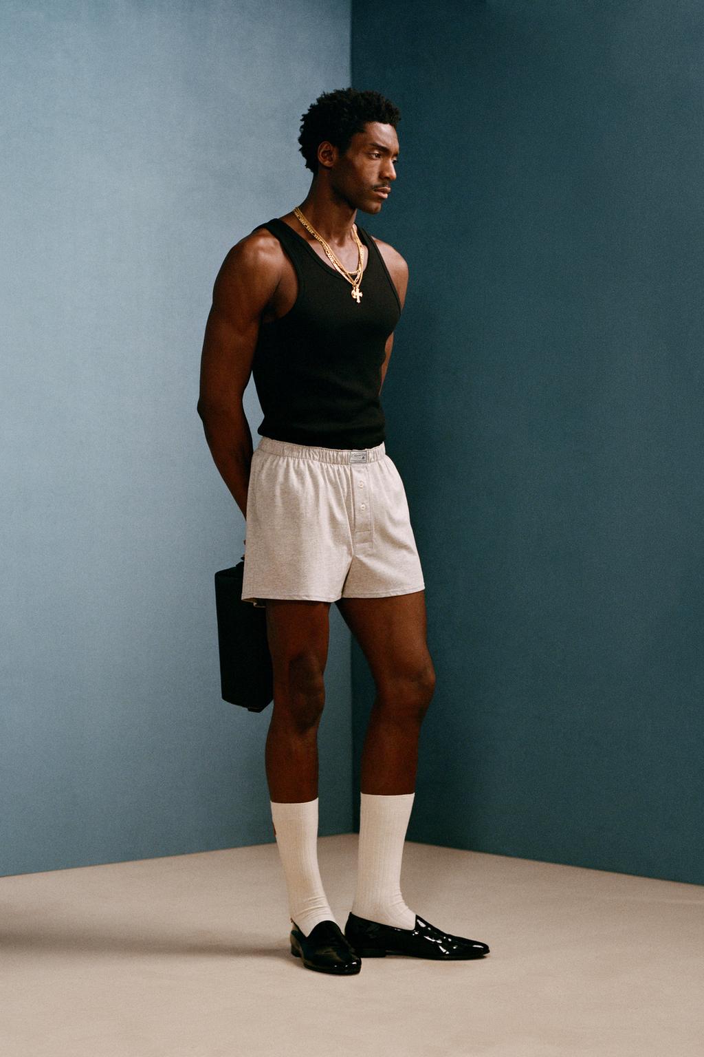 Хлопковые боксёры willy chavarria x zara