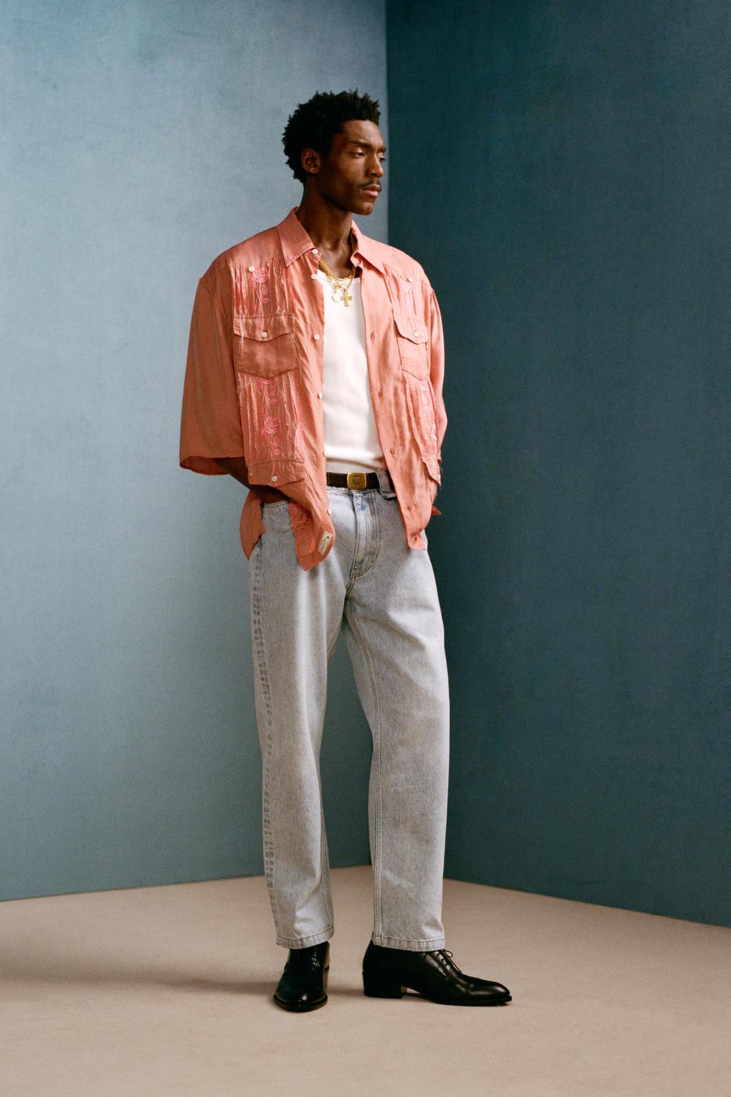 Кожаные туфли willy chavarria x zara