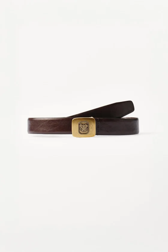Ремень с металлической пряжкой и пластиной willy chavarria x zara