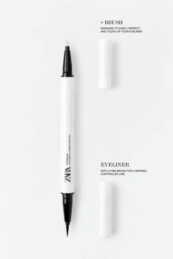 Подводка для глаз «Eyedream» black + ручка-корректор