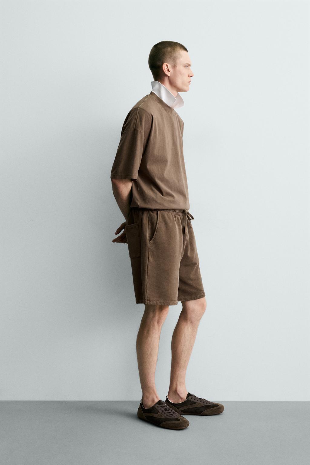 БАЗОВАЯ ФУТБОЛКА С ЭФФЕКТОМ ПОТЕРТОСТИ