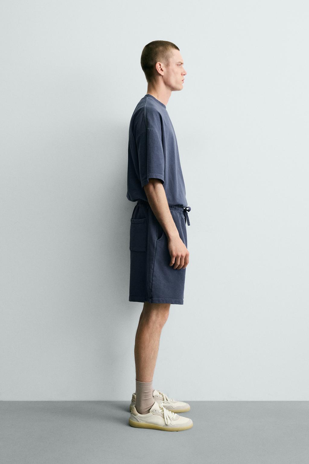 БАЗОВАЯ ФУТБОЛКА С ЭФФЕКТОМ ПОТЕРТОСТИ