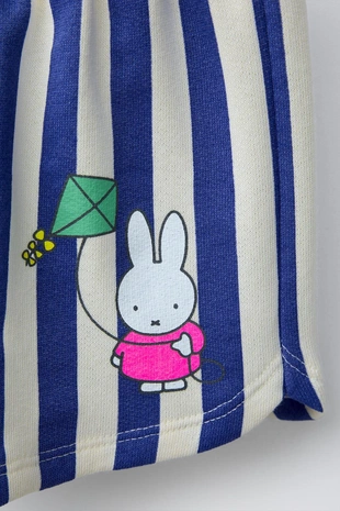 Шорты из мягкой ткани в полоску Miffy™ Mercis Bv ©- Заказать в России