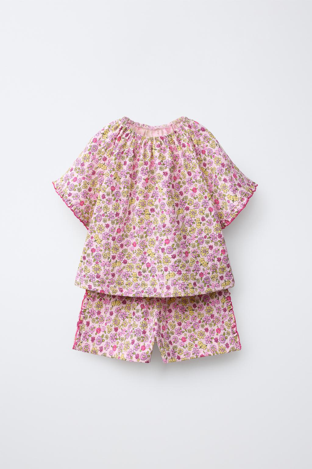 КОМПЛЕКТ ИЗ ФУТБОЛКИ И ШОРТОВ С ПРИНТОМ