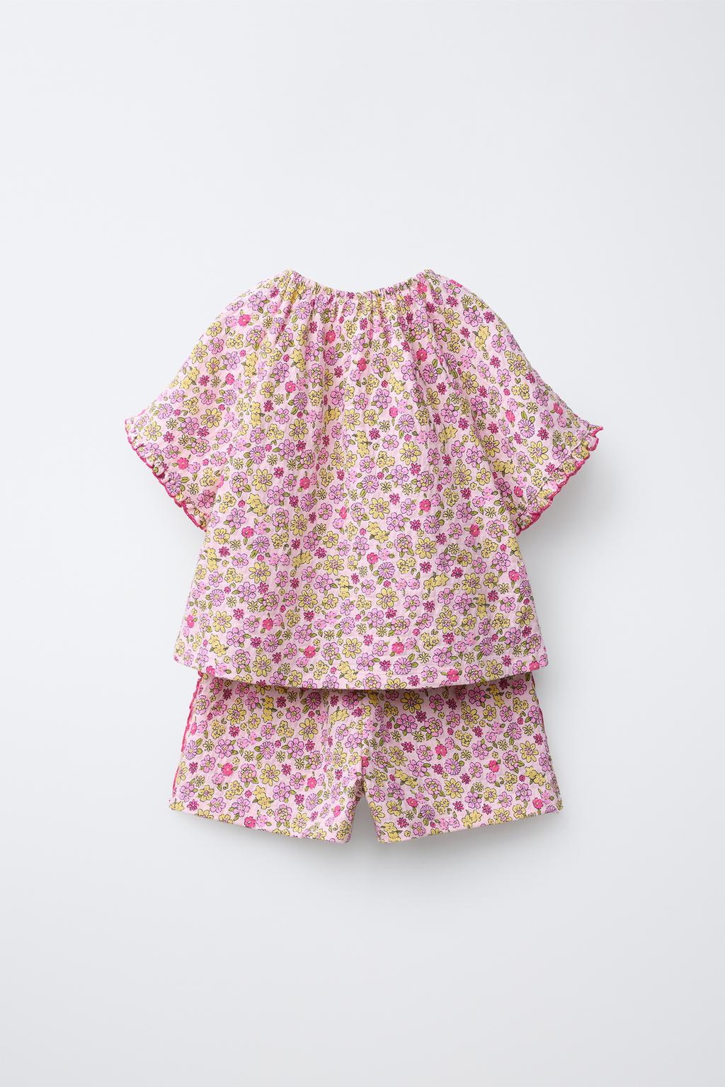 КОМПЛЕКТ ИЗ ФУТБОЛКИ И ШОРТОВ С ПРИНТОМ