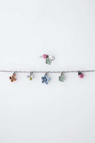 Набор колье и кольца в форме- Заказать в России