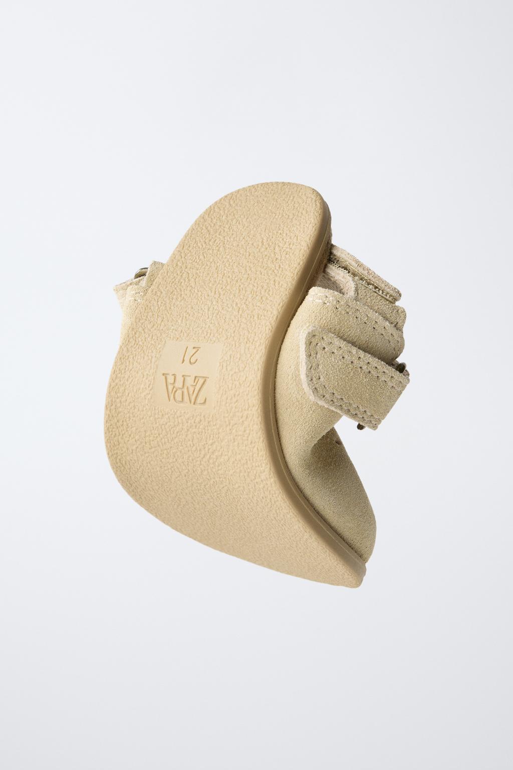 Кожаные сабо для босоногих