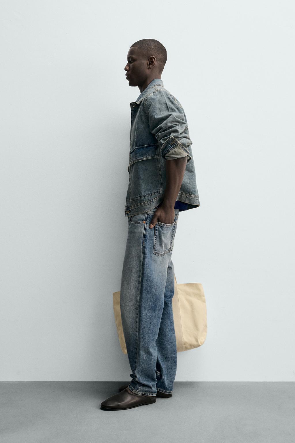 ДЖИНСОВАЯ КУРТКА-РУБАШКА СТАНДАРТНОГО КРОЯ