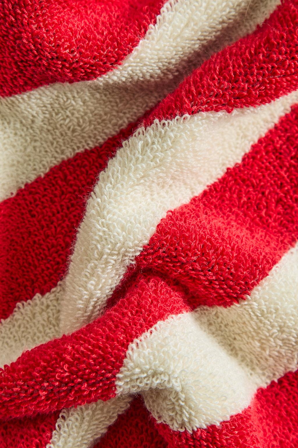 Полотенце для пляжа с полосками (реверсивное)