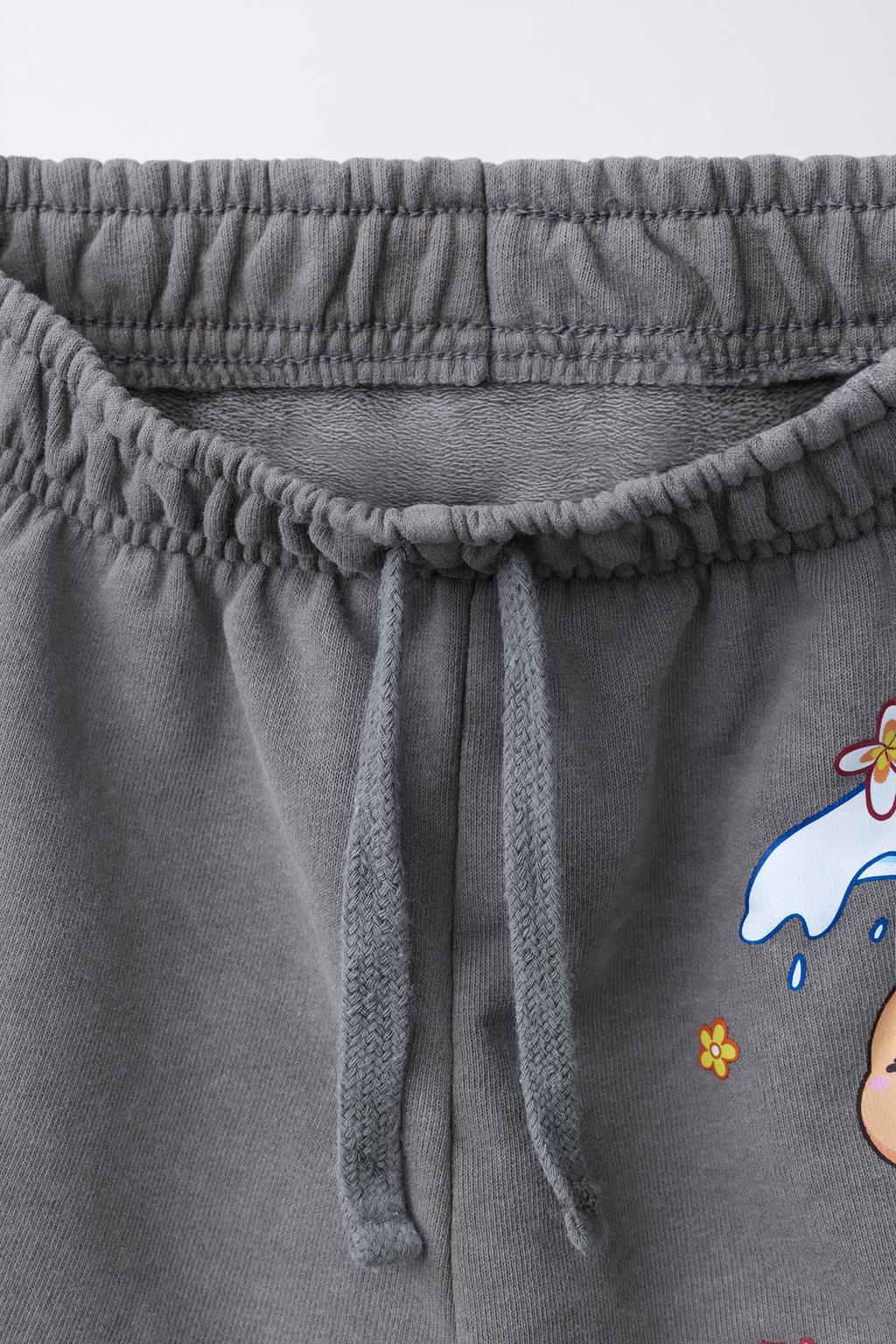 ШОРТЫ С ЭФФЕКТОМ ПОТЕРТОСТИ CAPIBARA CAPYFUN ©