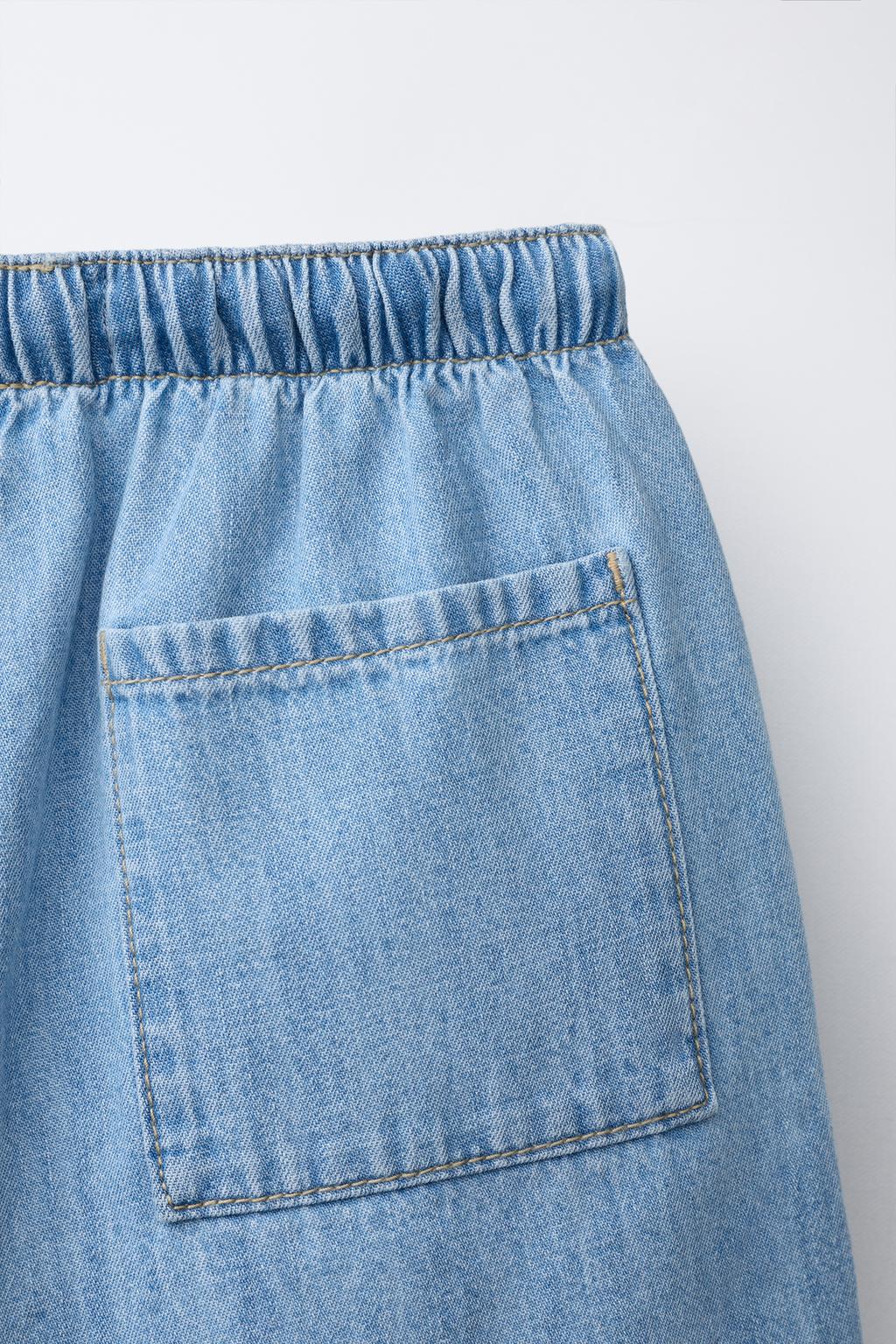 ДЖИНСОВЫЕ ШОРТЫ С ПУГОВИЦАМИ