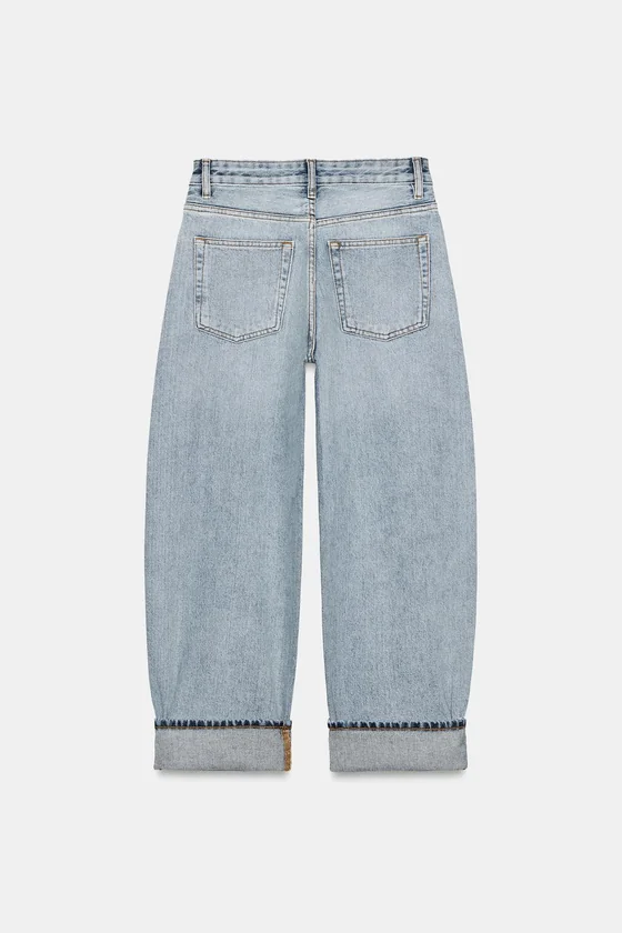 ДЖИНСЫ баллон СО СРЕДНЕЙ ПОСАДКОЙ — коллекция Zara «ZW»