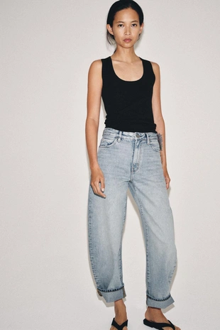 Джинсы Balloon со средней посадкой — Zw Collection- Заказать в России