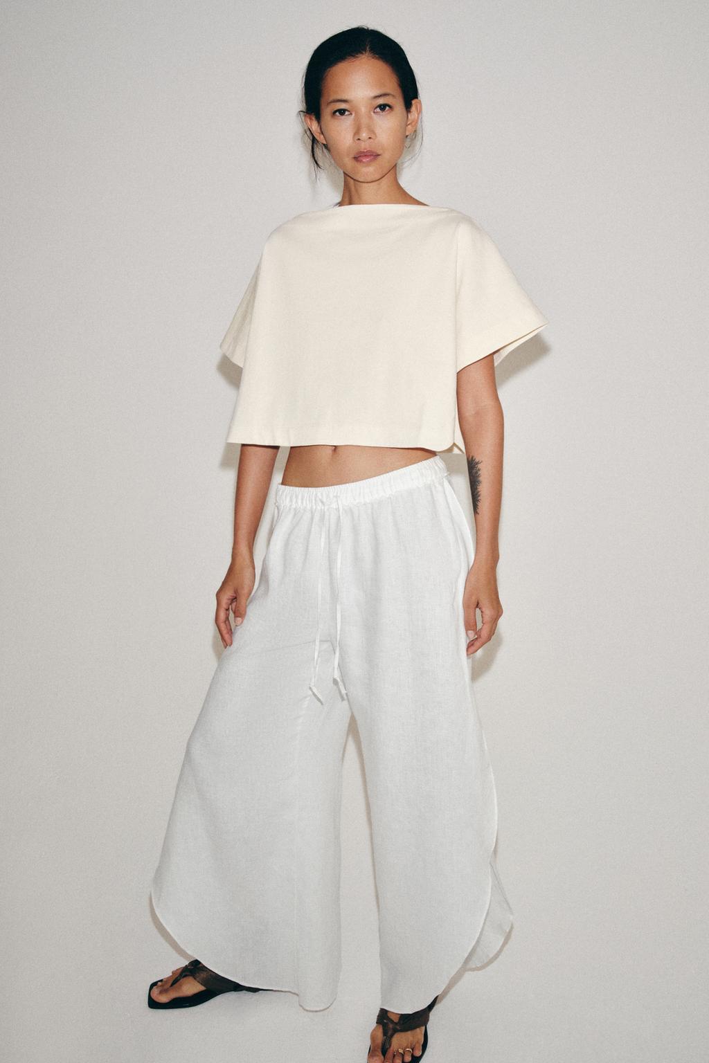 КРОП-ТОП С ЭФФЕКТОМ НАКИДКИ