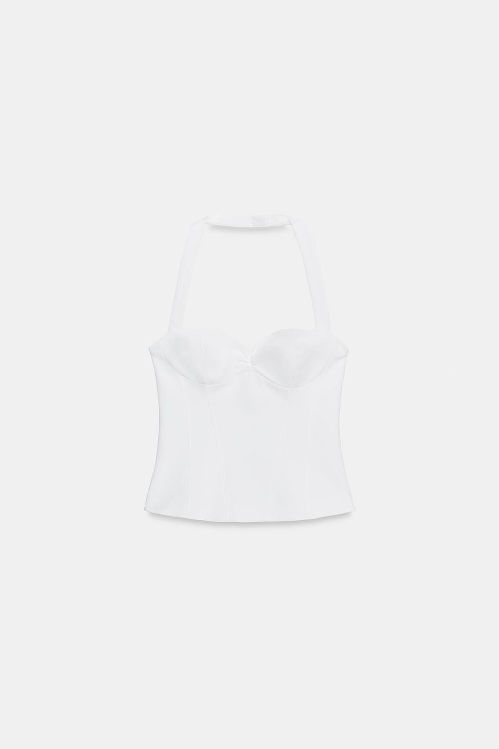 ТОП С ГОРЛОВИНОЙ ХАЛТЕР И КРУГЛЫМ ВЫРЕЗОМ