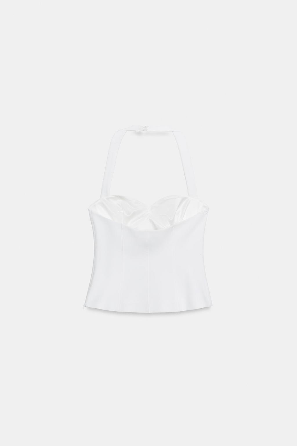 ТОП С ГОРЛОВИНОЙ ХАЛТЕР И КРУГЛЫМ ВЫРЕЗОМ