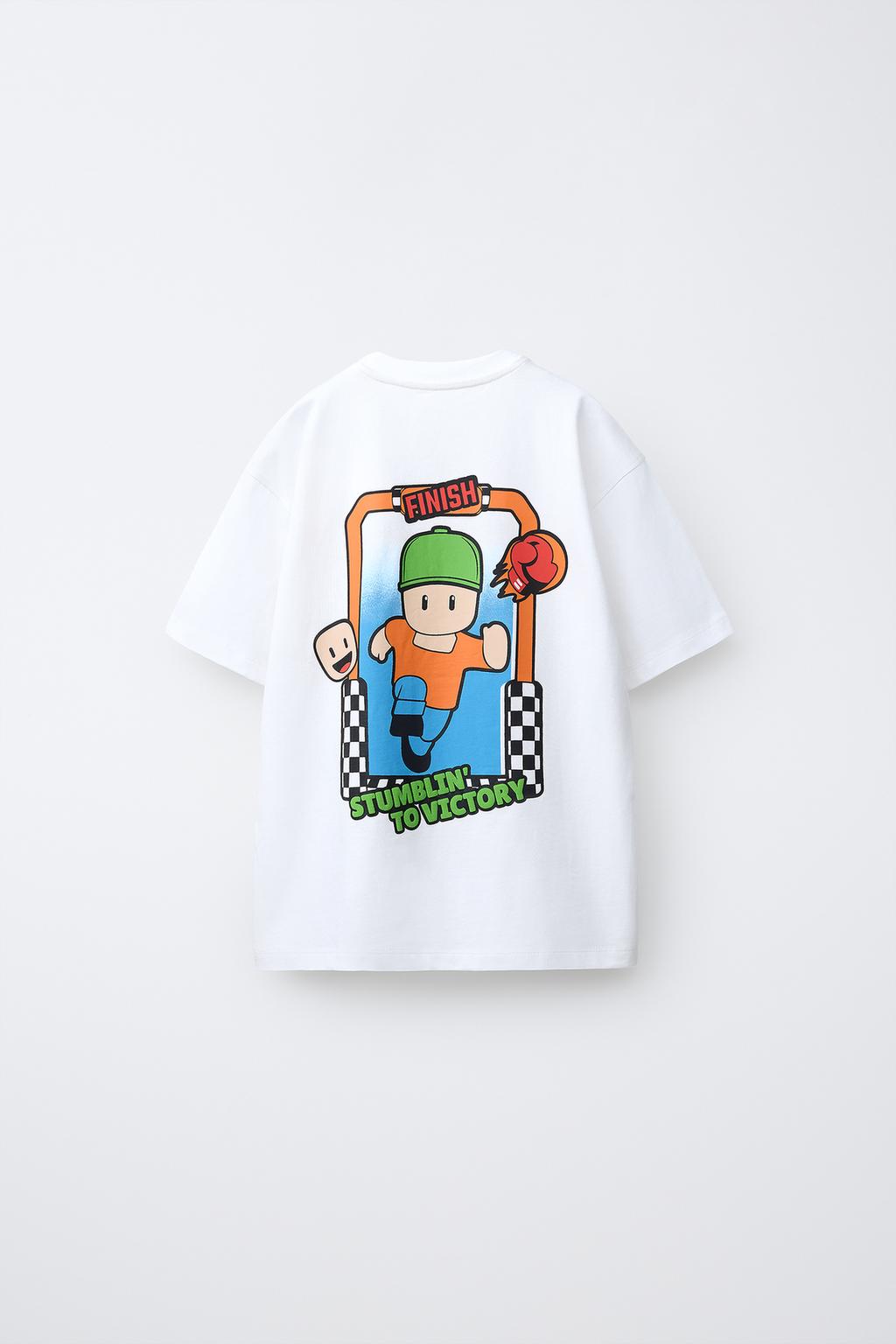 Футболка stumble guys ™ © scopely от zara