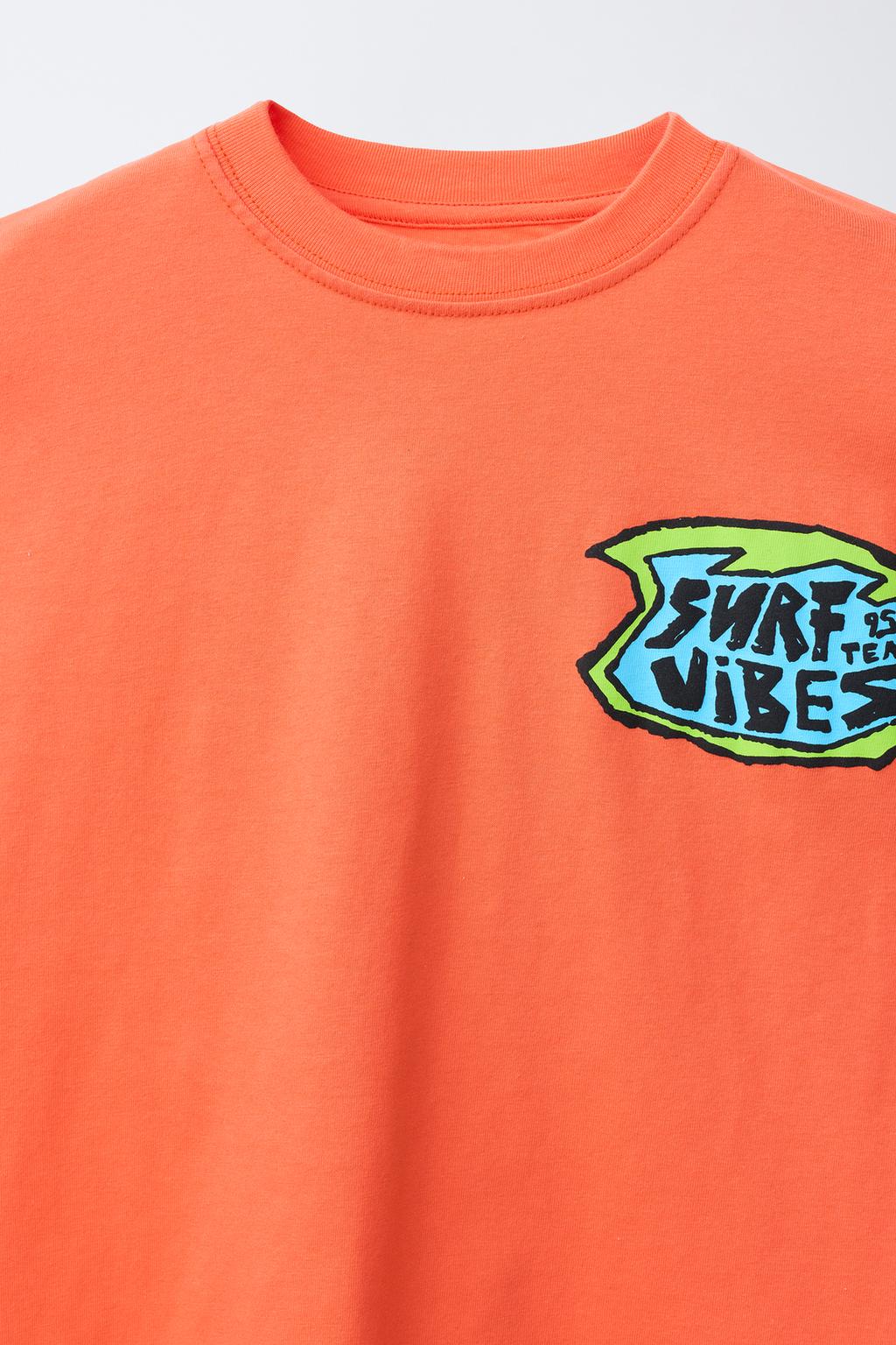 ФУТБОЛКА С ПРИНТОМ  СЕРФИНГ 