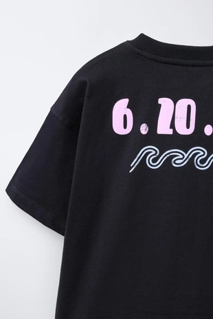 Футболка с принтом Surf- Заказать в России