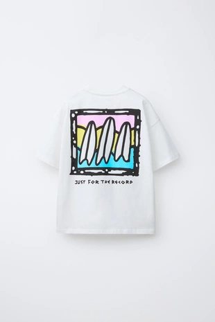 Футболка с принтом «доски для серфинга»- Заказать в России