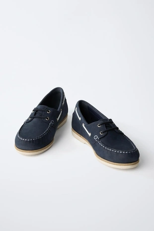 Кожаные топсайдеры- Заказать в России