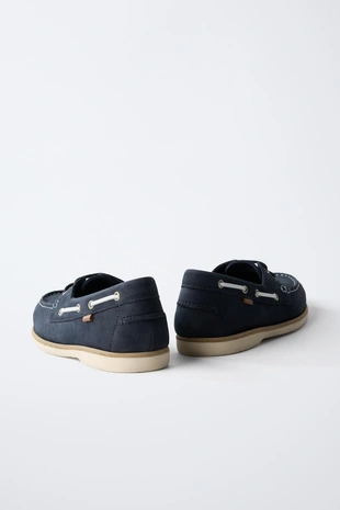 Кожаные топсайдеры- Заказать в России