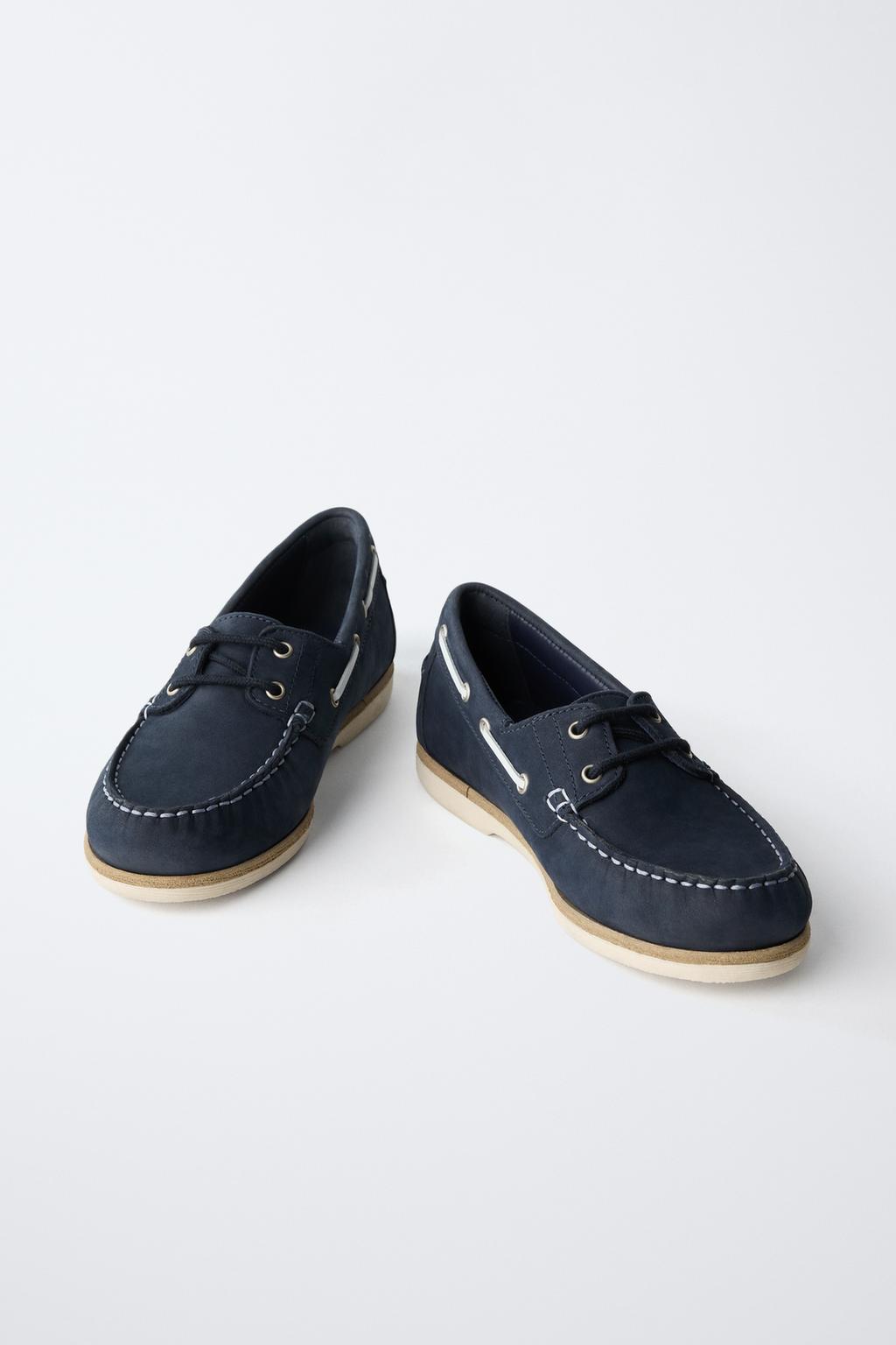 КОЖАНЫЕ ТОПСАЙДЕРЫ