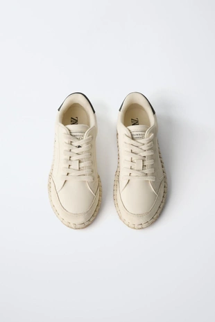 Кроссовки с джутовой подошвой- Заказать в России