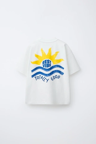 Футболка с принтом Surfer- Заказать в России