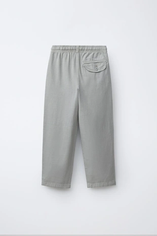 Струящиеся хлопковые брюки- Заказать в России