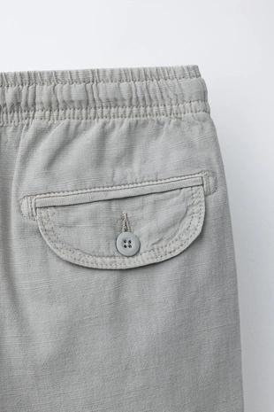 Струящиеся хлопковые брюки- Заказать в России