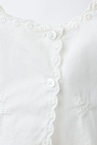 Комплект из рубашки и трусов с вышивкой- Заказать в России