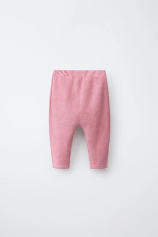 Трикотажные брюки с аппликацией-бабочкой- Заказать в России