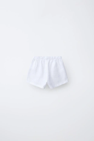 Бермуды из 100% льна- Заказать в России