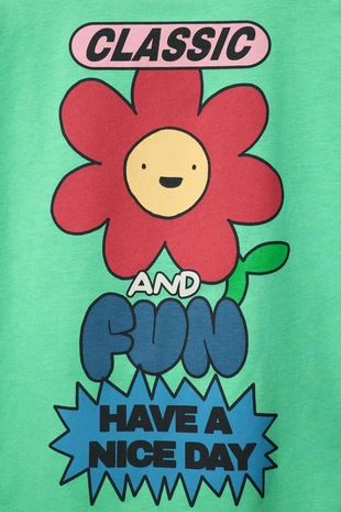 Футболка с цветочным принтом- Заказать в России