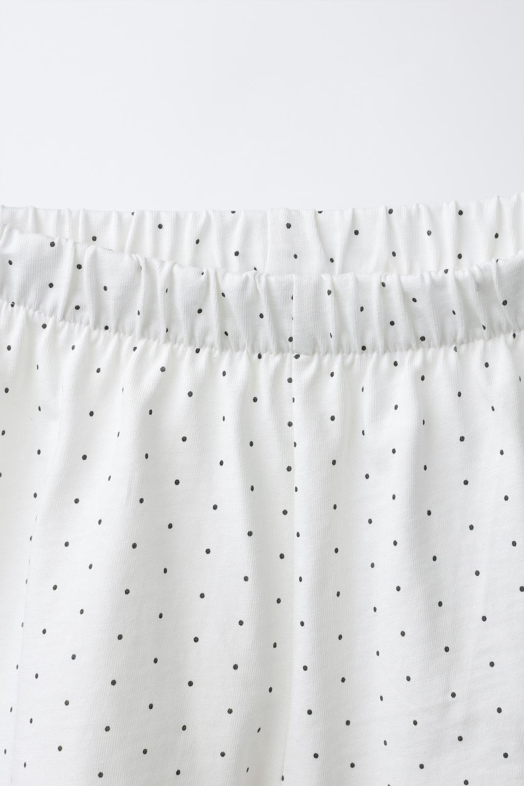 6-14 ЛЕТ/ПИЖАМА-РУБАШКА В ГОРОШЕК