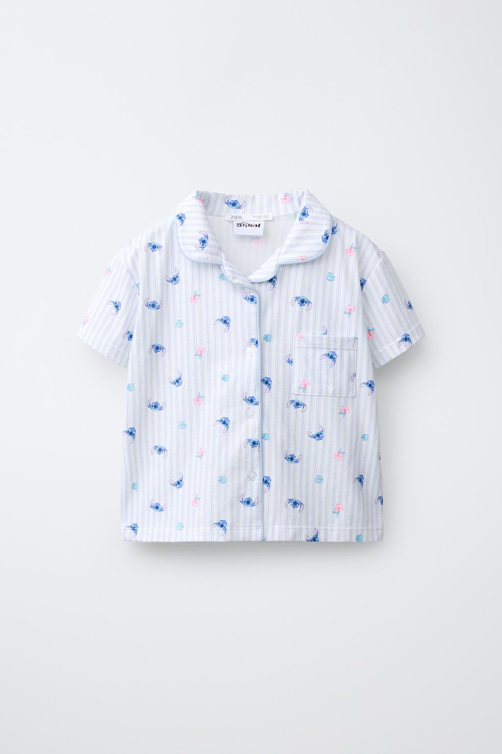 6-14 ЛЕТ/ ПИЖАМА-РУБАШКА LILO & STITCH © DISNEY