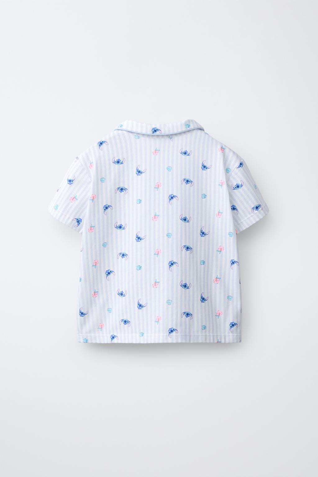 6-14 ЛЕТ/ ПИЖАМА-РУБАШКА LILO & STITCH © DISNEY