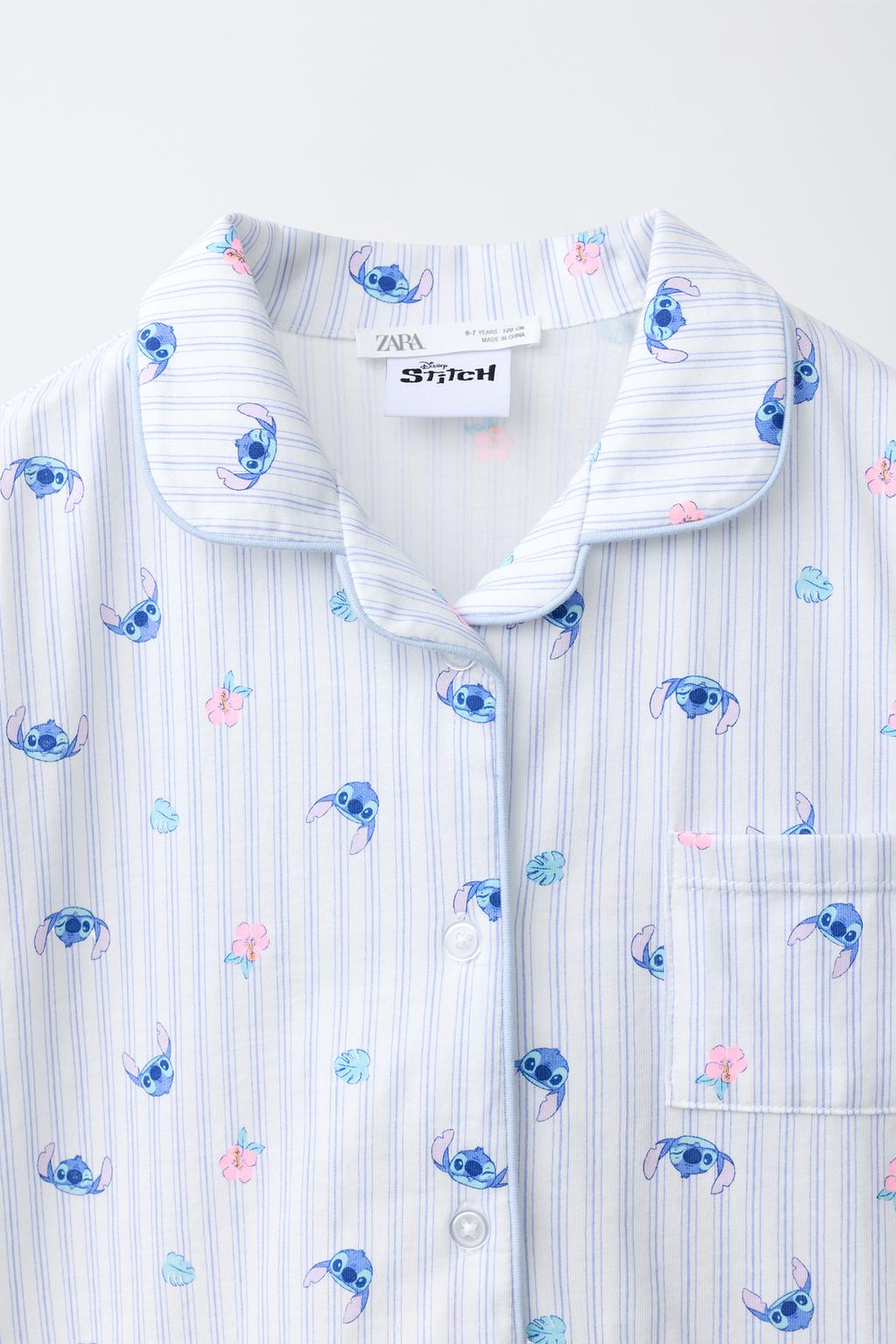 6-14 ЛЕТ/ ПИЖАМА-РУБАШКА LILO & STITCH © DISNEY