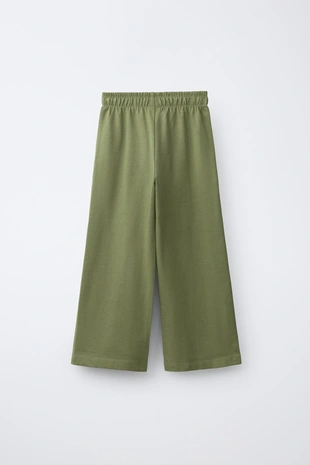 Брюки Wide Leg из плотной ткани- Заказать в России