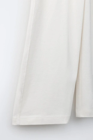 Брюки Wide Leg из плотной ткани