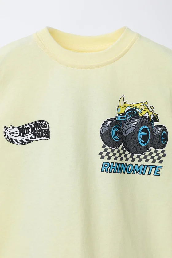 ФУТБОЛКА С ПРИНТОМ HOT WHEELS MONSTER TRUCK®
