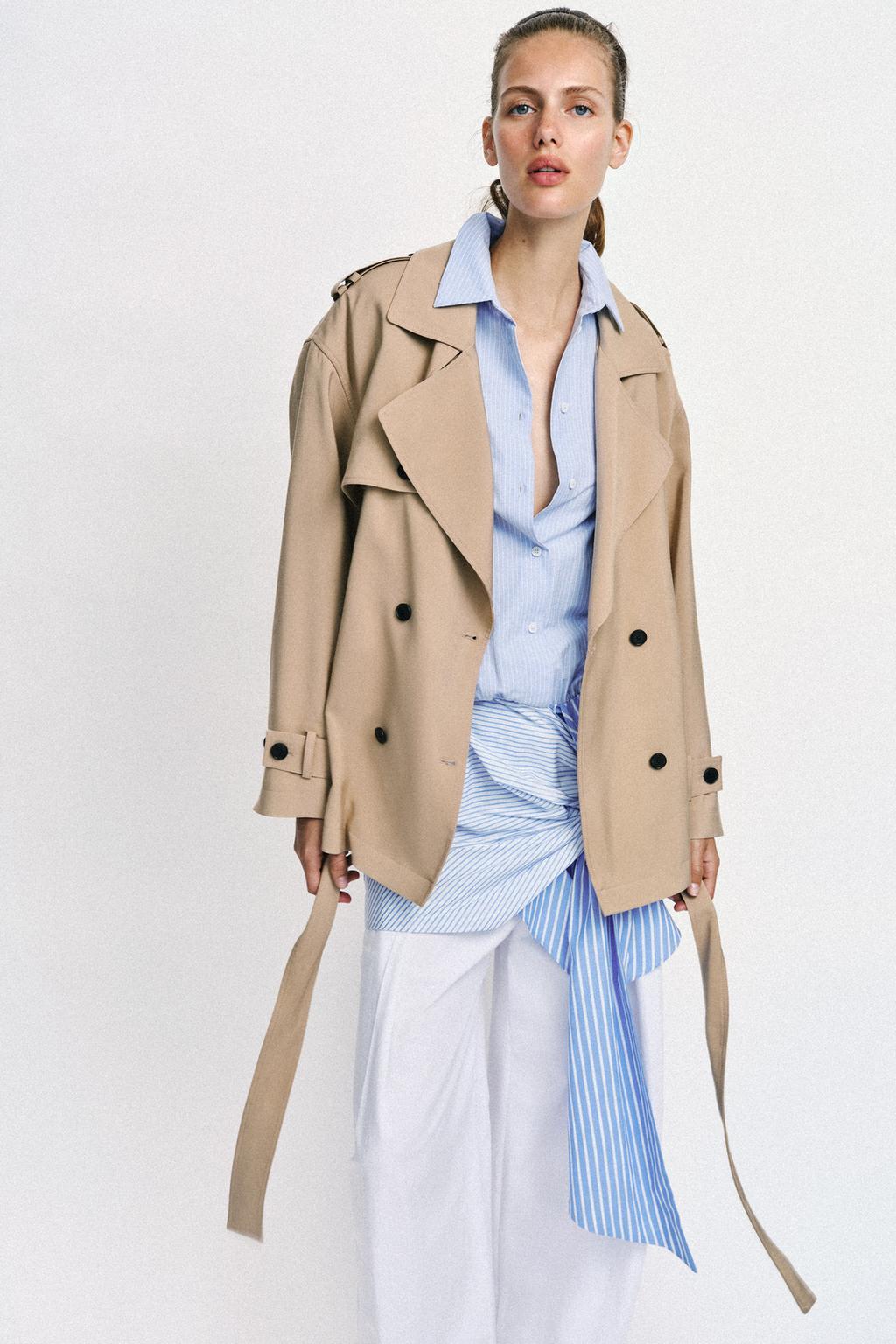 КУРТКА-ТРАНСФОРМЕР С ПОЯСОМ