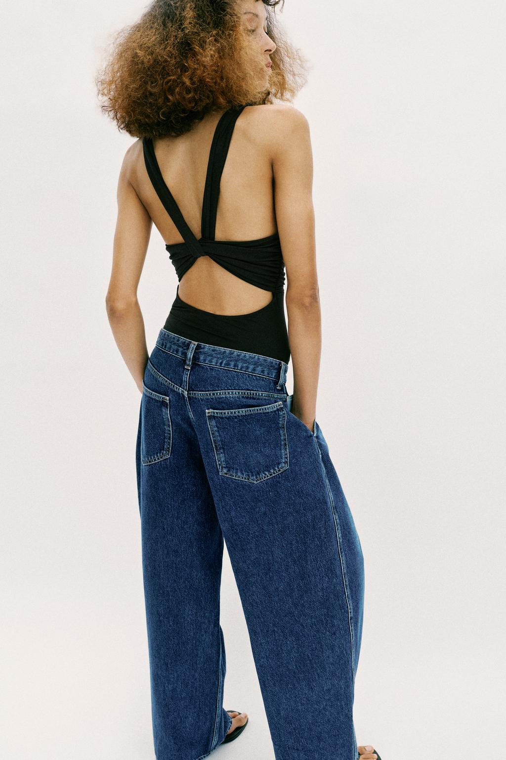 БОДИ ИЗ ПОЛИАМИДА С ОТКРЫТОЙ СПИНОЙ