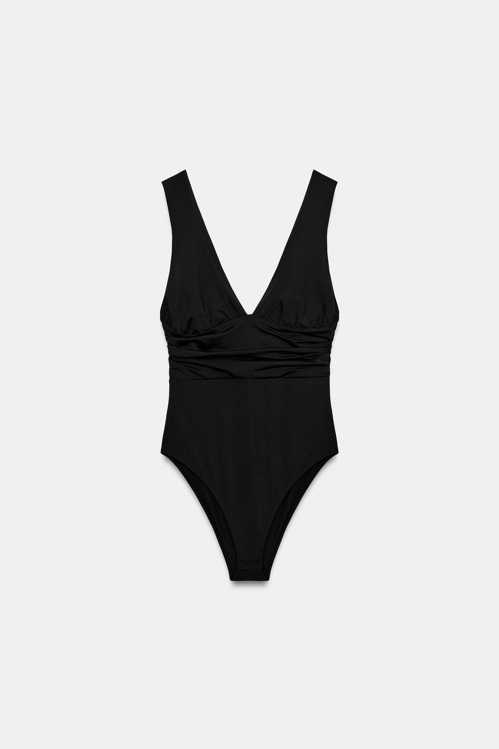 БОДИ ИЗ ПОЛИАМИДА С ОТКРЫТОЙ СПИНОЙ